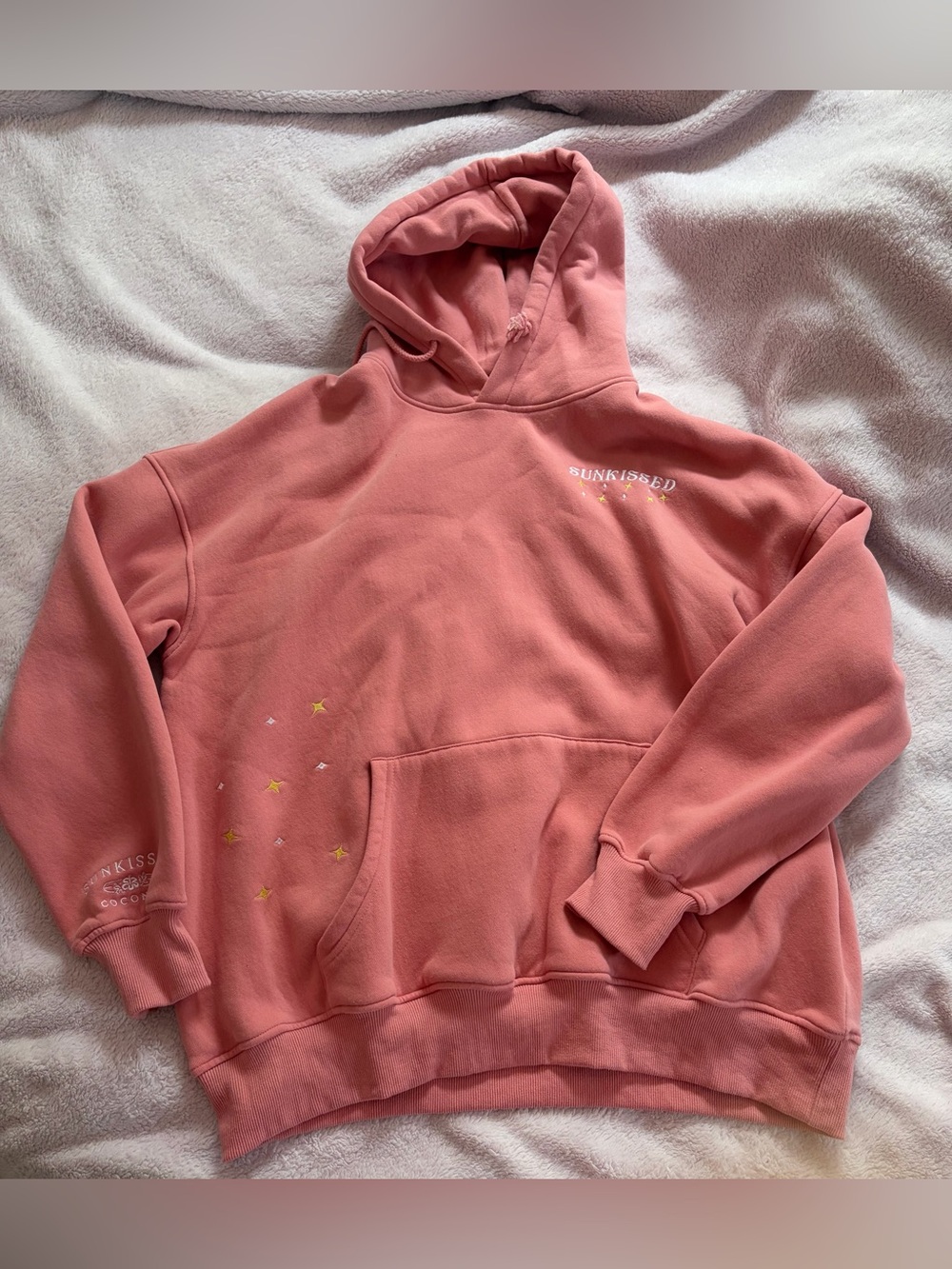 Women's Pink 'Sunkissed' Hooded Sweatshirt